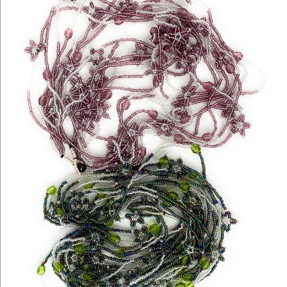 Long beaded necklace - Picture 2 of 8